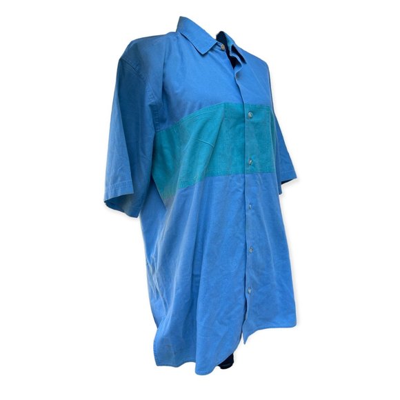 VTG Mens Woolrich Color Block Shirt - Picture 2 of 7